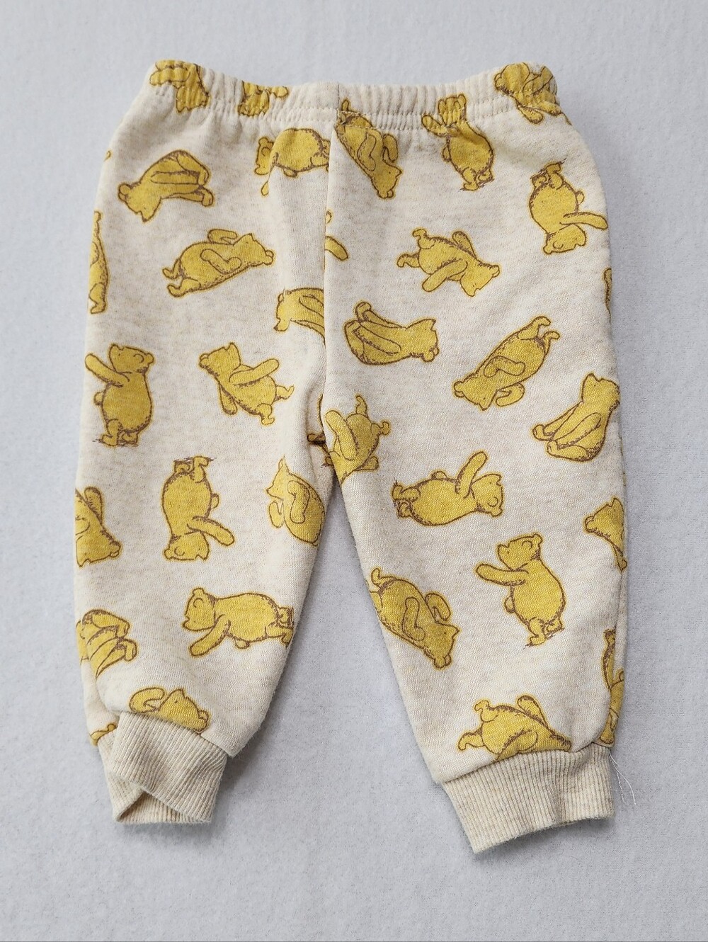 Disney Baby Winnie The Pooh 3Pc Outfit Set 0-3M Bear Hoodie Neutral - Picture 14 of 14